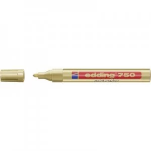 Image of Edding 4-750053 edding 750 Paint marker Paint marker Gold 2 mm, 4mm /pack