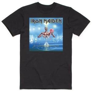Image of Iron Maiden - Seventh Son Box Mens X-Large T-Shirt - Black