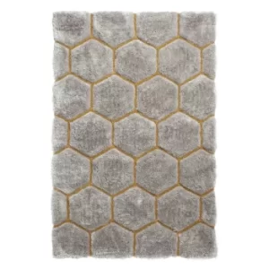 Image of Noble House Honeycomb Rug Grey