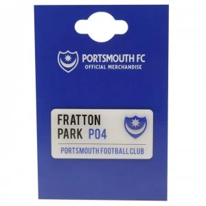 Image of Team Team Street Sign Magnet - Portsmouth