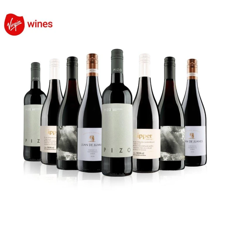 Image of Virgin Wines 8 Bottle Red Wine Case Red unisex 8