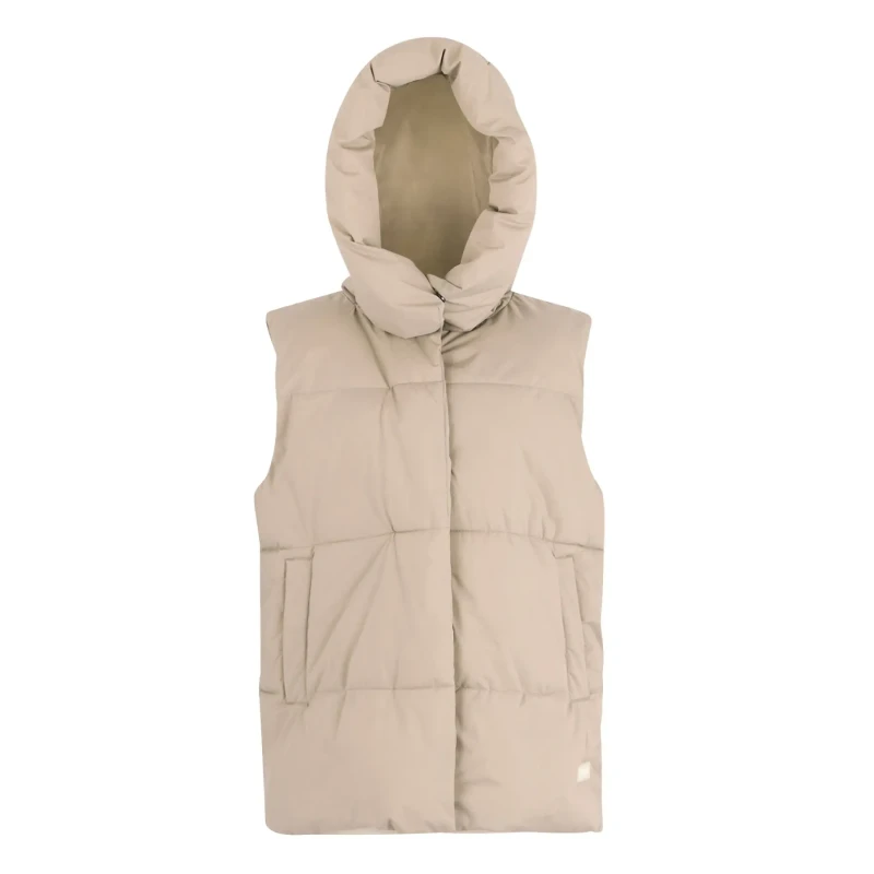 Image of Womens sleeveless hooded down jacket Regatta Kelse Beige Female 48