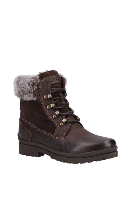 Image of Cotswold 'Evenlode' Ankle Boots Brown