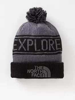 Image of The North Face Retro Tnf Pom Beanie - Grey