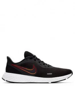 Image of Nike Revolution 5, Black/Grey, Size 11, Men