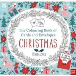 Image of National Trust: The Colouring Book of Cards and Envelopes - Christmas