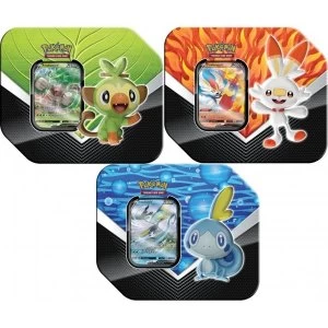 Image of Pokemon TCG: Galar Partners Tin (Spring Tin 2020) - 1 At Random