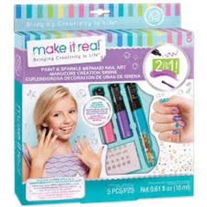 Image of Make It Real - Paint & Sparkle Nail Art: Mermaid Spa