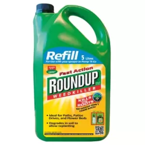 Image of Roundup Fast Action Refill Weed Killer 5L