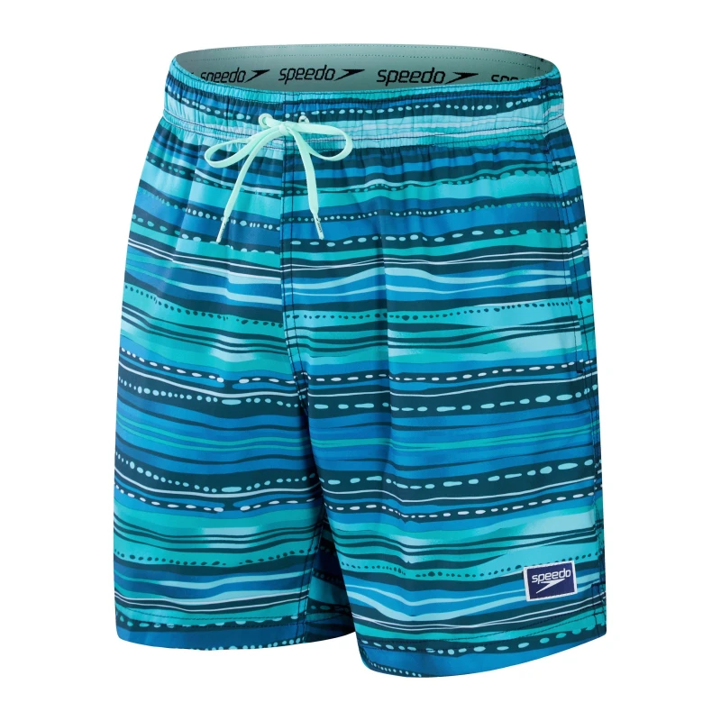Image of Speedo Redondo Volley Swim Shorts Mens - Blue Blue S