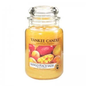 Image of Yankee Candle Mango Peach Salsa Large Candle 623g