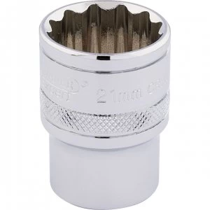 Image of Draper 1/2" Drive Hi Torq Bi Hexagon Socket Metric 1/2" 21mm