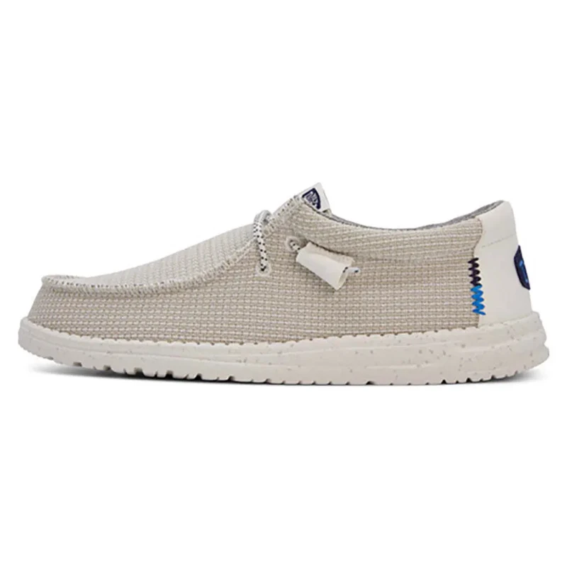 Image of Hey Dude Shoes Hey Dude Wally Sport Mesh Blanc Unisex 43