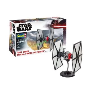 Image of First Order Special Forces TIE Fighter (Star Wars) Revell 1:35 Model Kit