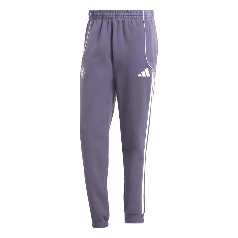 Image of adidas Manchester United UBP Doubleknit Tracksuit Bottoms Mens Purple male L