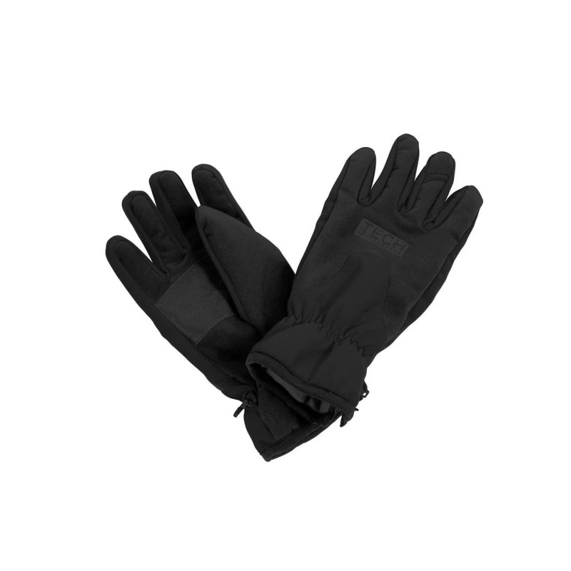 Image of Result Result Men TECH Performance Sport Softshell Windproof Water Repellent Gloves in Black Size: Small Black S Male 5055747554373