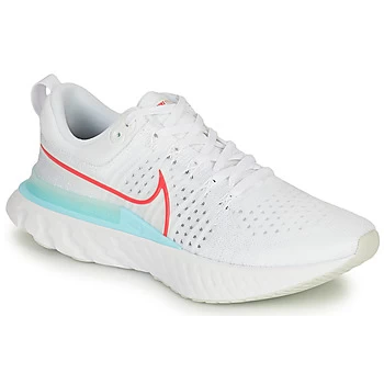 Image of Nike NIKE REACT INFINITY RUN FLYKNIT 2 mens Running Trainers in White.5,9,10,8