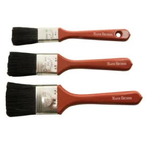 Image of Major Brushes Decorators Varnish Brush Set of 3