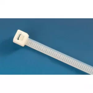 Image of HellermannTyton 111-03460 T30L-W-BK-C1 Black 3.5mm x 190mm (Pack 100)