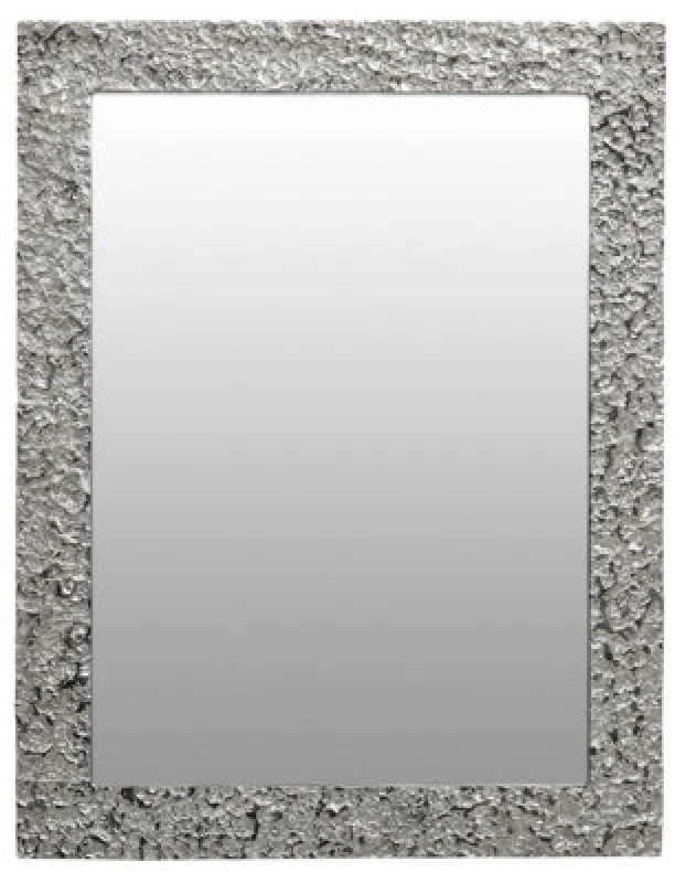 Image of Orsina Silver Finish Accent Wall Mirror