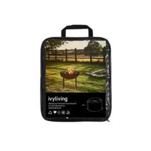 Image of Ivyline Waterproof Firebowl Cover In Eco-friendly Material (round) H:60 Cm x W:58 Cm