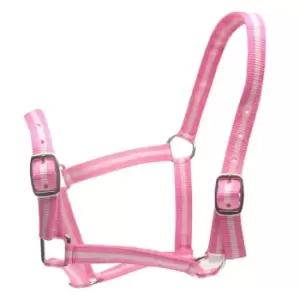 Image of Roma Headcollar and Lead Rope Set - Pink