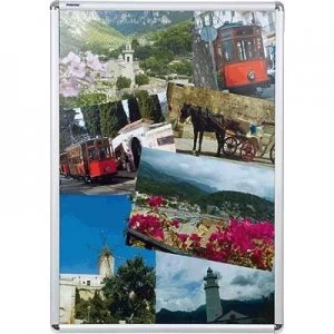 Image of Franken BS0704 Picture frame Transparent, Silver (W x H x D) 624 x 871 x 12mm A1