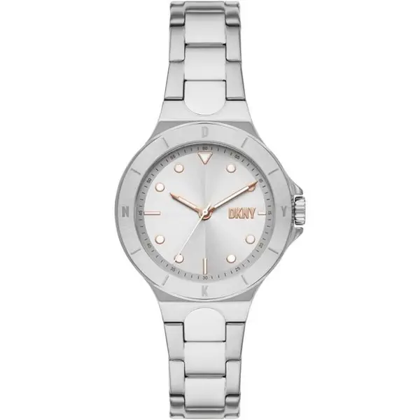 Image of DKNY Ladies DKNY Chambers Watch One Size Silver 40814711000