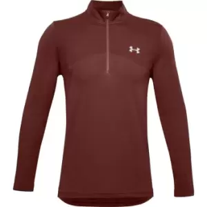 Image of Under Armour Vanish Half Zip Top Mens - Red
