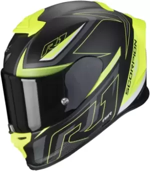 Image of Scorpion EXO-R1 Air Gaz Helmet, black-yellow, Size S, black-yellow, Size S