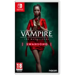 Image of Vampire The Masquerade Swansong Nintendo Switch Game