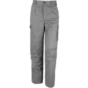 Image of Result Unisex Work-Guard Windproof Action Trousers / Workwear (M) (Grey) - Grey