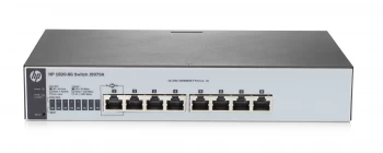 Image of 1820-8G - Managed - L2 - Gigabit Ethernet (10/100/1000) - Full duplex - Rack mounting - 1U