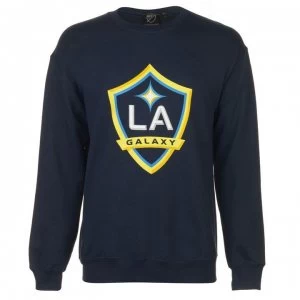 Image of MLS Logo Crew Sweater Mens - LA Galaxy
