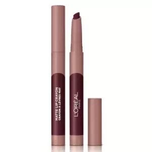 Image of LOreal Paris Infallible Very Matte Lip Crayon (Various Shades) - 116 Cherryfic