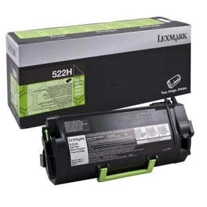 Image of Lexmark 52D2H00 Black Laser Toner Ink Cartridge