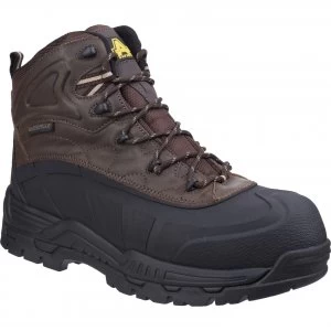 Image of Amblers Safety FS430 Orca Safety Boot Brown Size 4
