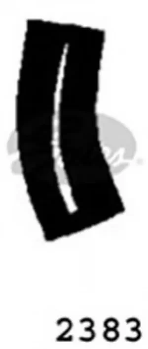 Image of Curved Radiator Hose 110mm X 32 Gates 2383