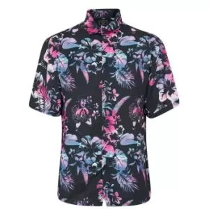 Image of SikSilk Flower Over Shirt - Multi