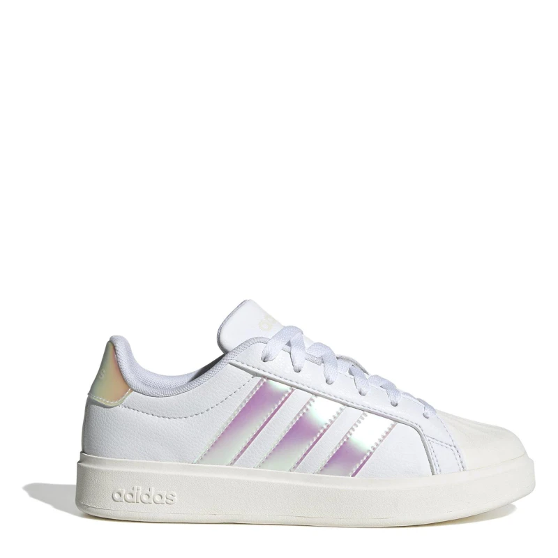 Image of adidas Streettalk Shoes Kids White/Irides female 5 (38)