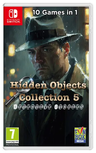 Image of Hidden Objects Hidden Objects 5 Detective Stories Switch Game