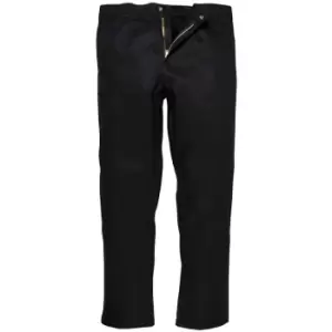 Image of BZ30BKTM - sz M Bizweld Trousers - Black - Black - Portwest