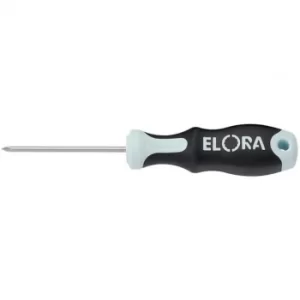 Image of Draper Elora No.0 x 60mm Cross Slot Stainless Steel Engineers Screwdriver