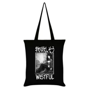 Image of Tokyo Spirit Wistful Tote Bag (One Size) (Black/White)