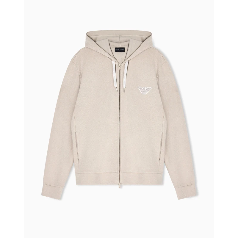 Image of Emporio Armani LOUNGEWEAR SWEATSHI Nut male M