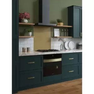 Image of House Beautiful - Champagne Glass Kitchen Splashback 600mm x 750mm - Copper