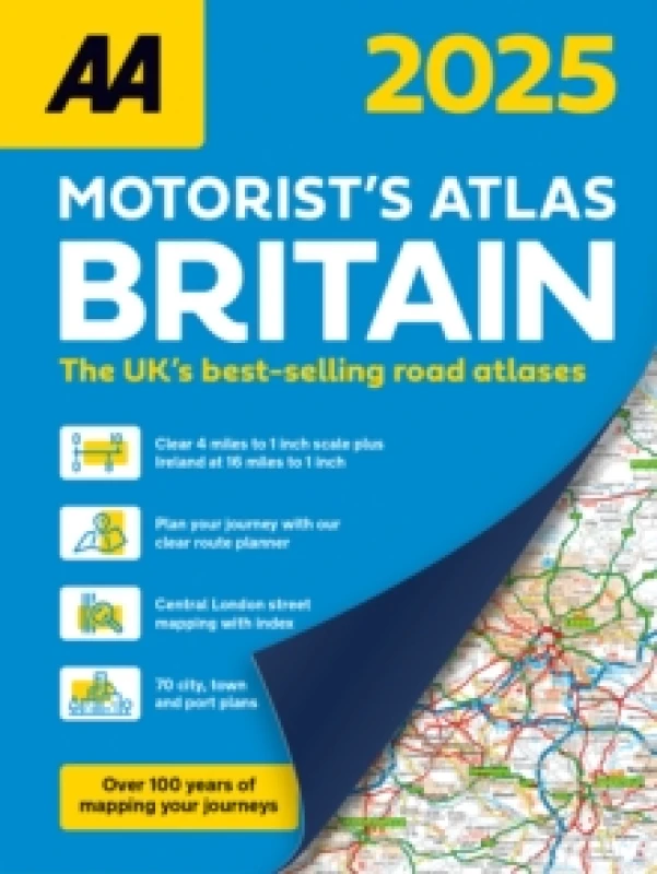 Image of Motorists Atlas Britain 2025 SP. Book Books