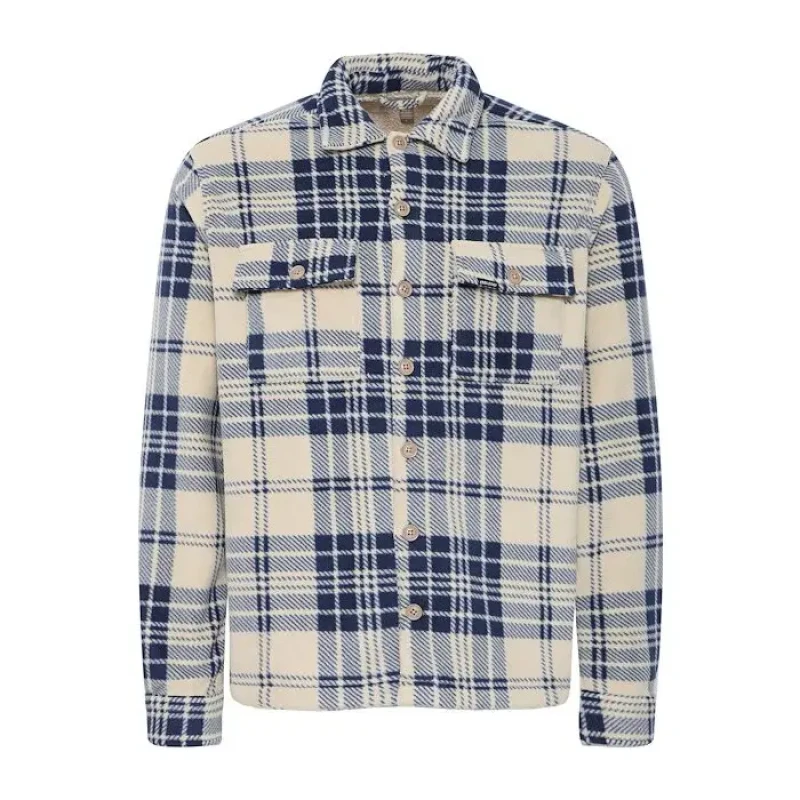 Image of Blend Overshirt Blend Baki Bleu Male M