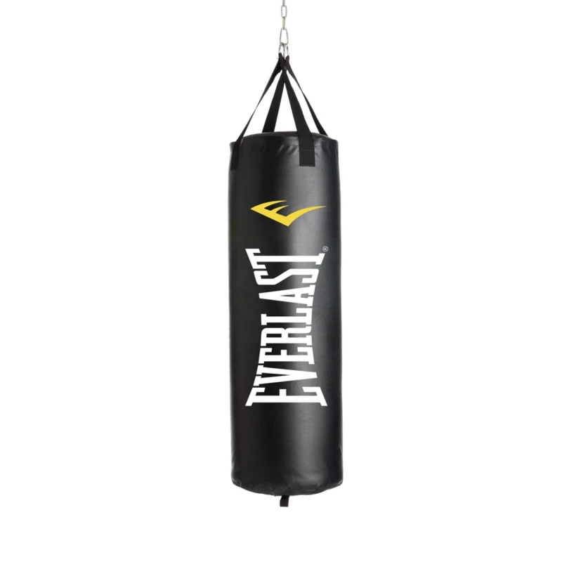 Image of Everlast Everlast Unfilled Punch Bag - Black One Size Unisex