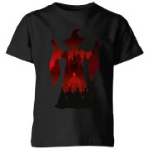 Image of Harry Potter McGonagall Silhouette Kids T-Shirt - Black - 3-4 Years